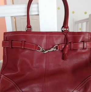 Large Coach Carry all tote